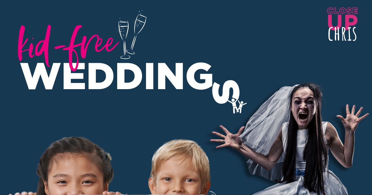 Kids at the wedding? Pros and cons