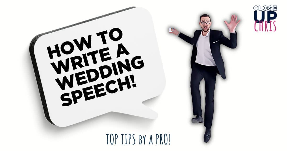 how to write a wedding speech