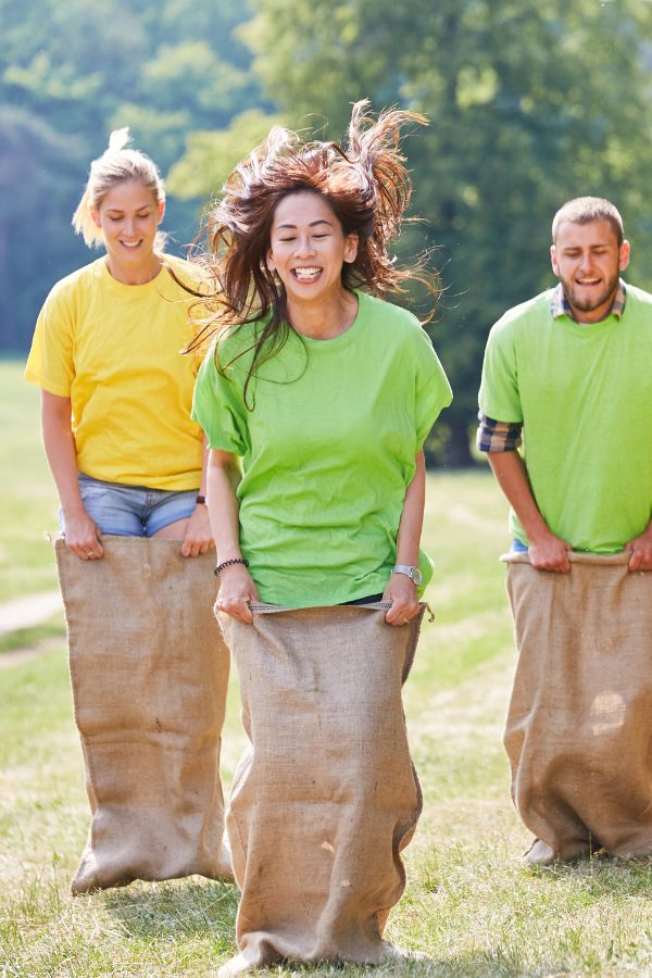 school sports day team